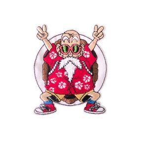 Dragon Ball Z Master Roshi Embroidered iron-on patch